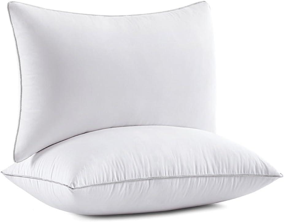 imageMIULEE 18 x 18 Pillow Inserts Set of 2 Decorative Throw Pillows for Couch Sofa with 100 Cotton Covers2