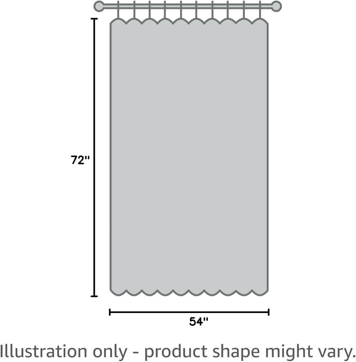 imageMIULEE 2 Pieces White Semi Sheer Curtains for Front French Door Linen Textured Window Panels for Light Filtering W 25 x L 40 InchesWhite