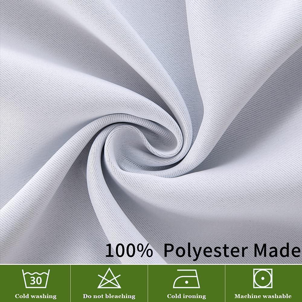 imageMIULEE Christmas Blackout Window Valance for Bedroom Kitchen Bathroom Living Room Darkening Rod Pocket Curtain Valance Thermal Insulated Window Treatment 1 Panel 52 x 18 Inches Hunter GreenGreyish White