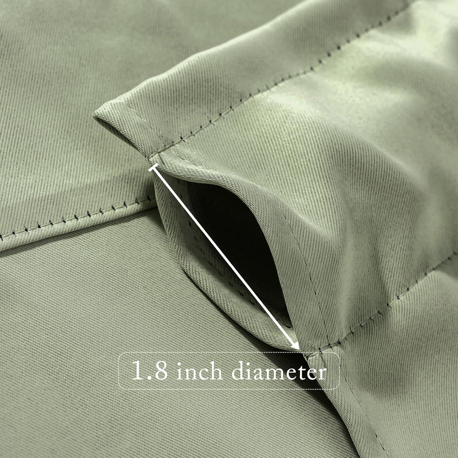imageMIULEE Christmas Blackout Window Valance for Bedroom Kitchen Bathroom Living Room Darkening Rod Pocket Curtain Valance Thermal Insulated Window Treatment 1 Panel 52 x 18 Inches Hunter GreenSage Green