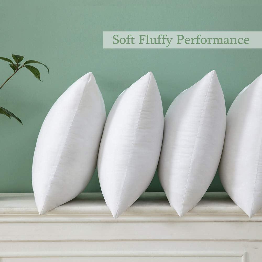 imageMIULEE Throw Pillow Insert Premium Pillow Stuffer Sham Rectangle for Decorative Cushion Bed Couch Sofa 12x20 Inch1