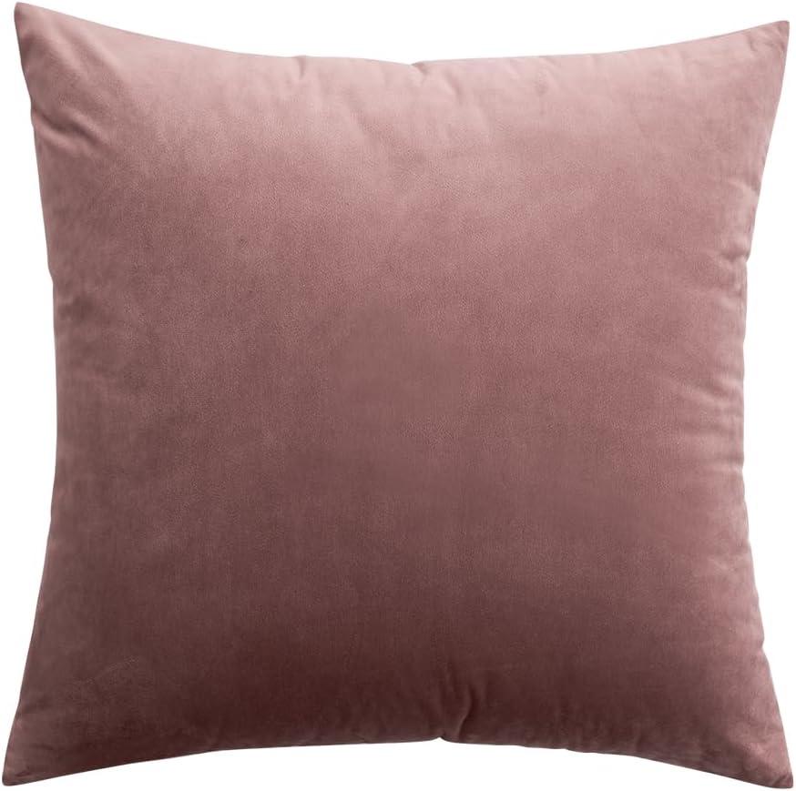 imageMIULEE Velvet Pillow Cover Soft Luxury Decorative Throw Pillow Cover Single Rectangle Cushion Case for Couch Sofa Bedroom Car Decor12x20 Inch Dark BlueJam