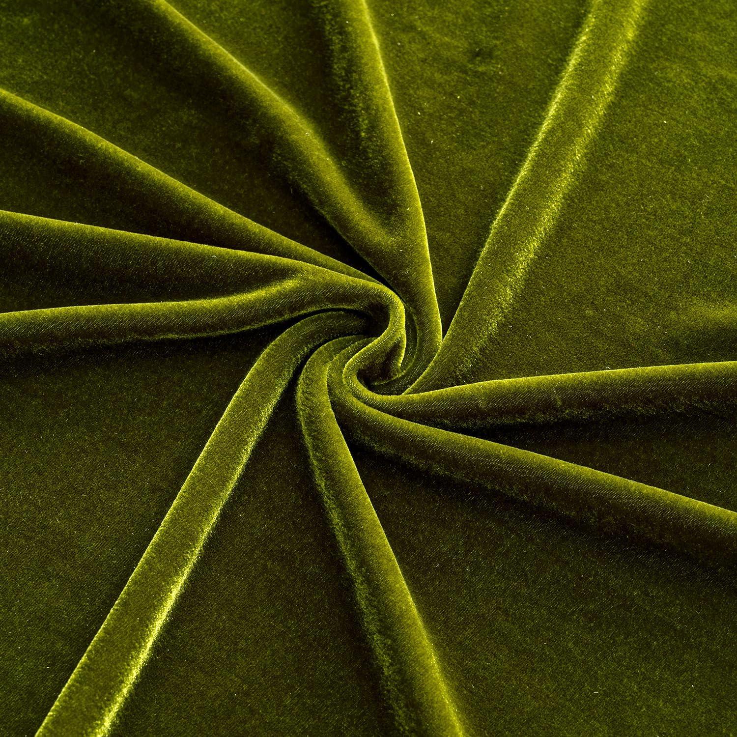 imageMIULEE Velvet Table Cloth with Decorative Ruffle Edge Luxurious Soft Washable Rectangular Tablecloth Thick WrinkleResistant Oblong Table Cover for Kitchen Dining Party Wedding 60x102 Inch Olive GreenOlive Green