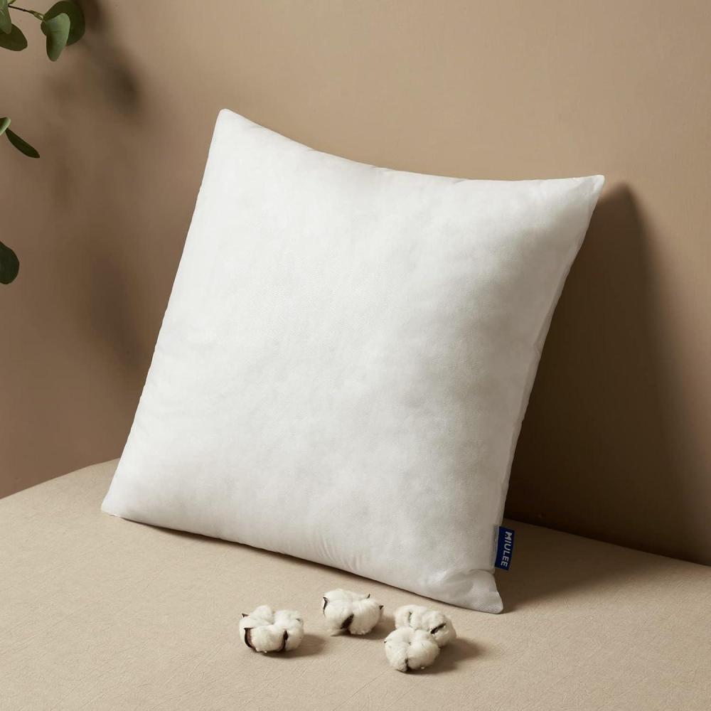 imageMIULEE Pillow Insert 16x16 Inch Decorative Square Throw Pillow Inserts Premium Fluffy Pillow Forms Sham Stuffer for Sofa Couch Living Room1