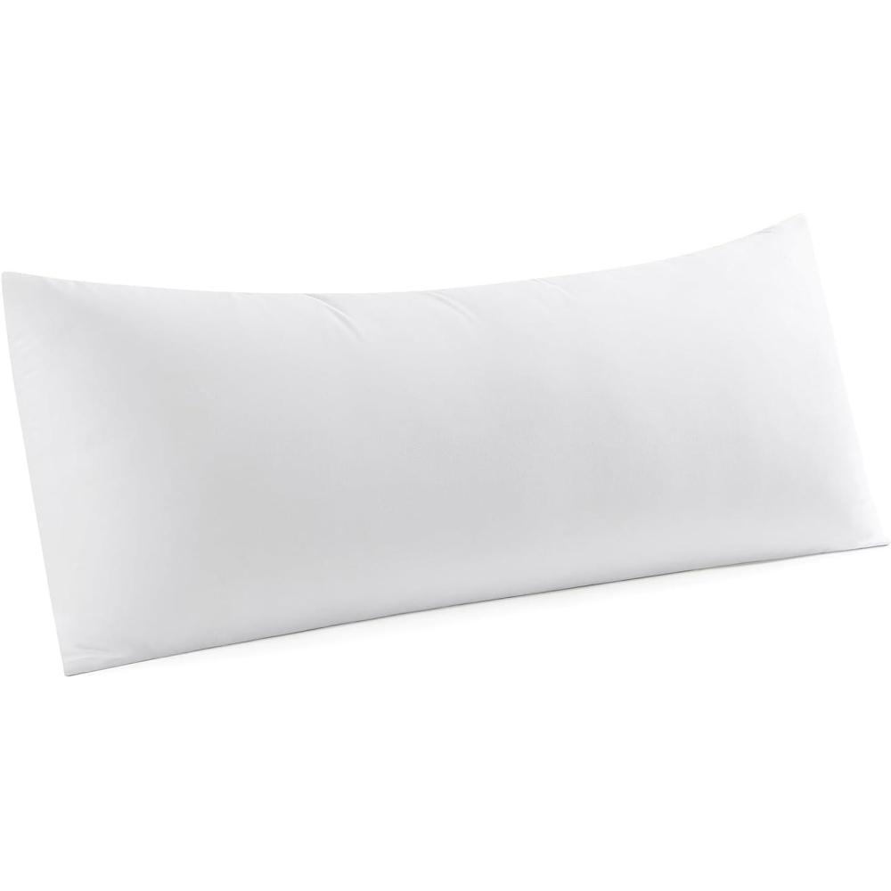 imageMIULEE Throw Pillows Inserts Pack of 2 18x18 Inch 100 Virgin Fiber Filling Bed Couch Pillows1