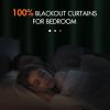 MIULEE 100% Blackout Curtains 90 inches Long, Linen Curtains for Bedroom Black Out Window Treatments Thermal Insulated Room Darkening Drapes Back Tab Rod Pocket Emerald Green Christmas Decor 2 Panels(Emerald Green)