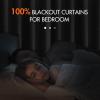 MIULEE 100% Blackout Curtains 90 inches Long, Linen Curtains for Bedroom Black Out Window Treatments Thermal Insulated Room Darkening Drapes Back Tab Rod Pocket Emerald Green Christmas Decor 2 Panels(Dark Gray)