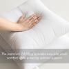 MIULEE 12×20 Pillow Inserts Throw Pillow Inserts Set of 2 12 x 20 Inches Pillow Inserts Square White Decorative Throw Pillows for Couch Sofa Bed