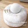 MIULEE 14 Inch Round Throw Pillows Pillow Insert, Floor Pillow Form Stuffer Sham for Decorative Cushion Bed Couch Sofa Wedding(1)