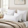 MIULEE 18 x 18 Pillow Inserts (Set of 2) -Decorative Throw Pillows for Couch Sofa with 100% Cotton Covers(4)