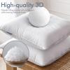MIULEE 18 x 18 Pillow Inserts (Set of 2) -Decorative Throw Pillows for Couch Sofa with 100% Cotton Covers(4)