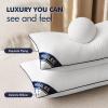 MIULEE 18×18 Pillow Inserts Set of 2 Throw Pillows 18 Inch Premium Down Alternative Pillow Inserts Decorative Pillow Stuffer for Sofa, Couch (18×18 inch, Set of 2)(4)
