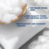MIULEE 18×18 Pillow Inserts,Set of 4 100% Virgin Microfiber with Cotton Cover Throw Pillows for Couch Sofa and Bed(4)