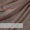 MIULEE 2 Panels Burgundy Red Semi Sheer Window Curtains Elegant Christmas Decor Grommet Top Voile Drapes Window Treatment Linen Textured Panels for Bedroom Living Room (54X84 inch Length)(Chocolate Brown)