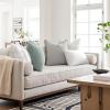 MIULEE 20×20 Inch Beige Decorative Couch Pillow Covers Set of 2 Chenille Throw Pillow Covers Farmhouse Cushion Cases with Elegant Design for Home Decor Sofa Bedroom Living Room(Grey)