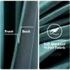 MIULEE Black Out Velvet Curtains 96 Inch Length for Room Darkening Long Blackout Curtains with Grommet Top for Bedroom/Living Room Light Blocking Thermal Insulating Soundproof Set of 2， Black(Teal)