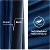MIULEE Black Out Velvet Curtains 96 Inch Length for Room Darkening Long Blackout Curtains with Grommet Top for Bedroom/Living Room Light Blocking Thermal Insulating Soundproof Set of 2， Black(Navy Blue)
