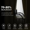 MIULEE Black Out Velvet Curtains 96 Inch Length for Room Darkening Long Blackout Curtains with Grommet Top for Bedroom/Living Room Light Blocking Thermal Insulating Soundproof Set of 2， Black(Taupe)