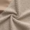 MIULEE Boucle Throw Pillow Covers 18×18 Inch Set of 2 Brown Faux Leather Textured Decorative Pillow Cases Boho Farmhouse Accents Cushion Covers for Couch Bed Livingroom Home Decor(Oatmeal)