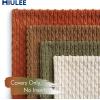 MIULEE Burnt Orange Throw Pillow Covers Soft Couch Decorative Set of 4 Boho Striped Cushion Covers Corduroy Pillowcase Farmhouse Home Decor for Couch Bed Sofa Living Room 18×18 Inch Yellow Orange(Camel Green)