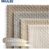MIULEE Burnt Orange Throw Pillow Covers Soft Couch Decorative Set of 4 Boho Striped Cushion Covers Corduroy Pillowcase Farmhouse Home Decor for Couch Bed Sofa Living Room 18×18 Inch Yellow Orange(Neutral Harmony)