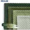 MIULEE Burnt Orange Throw Pillow Covers Soft Couch Decorative Set of 4 Boho Striped Cushion Covers Corduroy Pillowcase Farmhouse Home Decor for Couch Bed Sofa Living Room 18×18 Inch Yellow Orange(Forest Green)