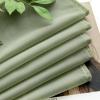 MIULEE Christmas 2 Panels Solid Color Red Sheer Curtains 84 Inch Length Set Elegant Grommet Light Filtering Window Voile Panels/Drapes/Treatment for Bedroom Living Room W54 x L84 Inch, Haute Red(Sage Green)