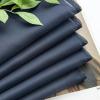 MIULEE Christmas 2 Panels Solid Color Red Sheer Curtains 84 Inch Length Set Elegant Grommet Light Filtering Window Voile Panels/Drapes/Treatment for Bedroom Living Room W54 x L84 Inch, Haute Red(Navy Blue)