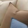 MIULEE Christmas Decorative Pillow Covers 20×20, 2 Pack Boho Farmhouse Neutral Throw Pillows for Couch, Thick Textured Modern Linen Cushion Cases Sofa Bed Living Room Home Decor, Dark Green(Coco Brown)