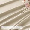 MIULEE Christmas Emerald Green Pom Pom Velvet Curtains for Bedroom/Living Room Darkening Thermal Insulating 84 Inches Long Blackout Curtain with Rod Pocket for Girls Room/Nursery/Home Theater Set of 2(Beige)