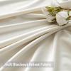 MIULEE Christmas Emerald Green Pom Pom Velvet Curtains for Bedroom/Living Room Darkening Thermal Insulating 84 Inches Long Blackout Curtain with Rod Pocket for Girls Room/Nursery/Home Theater Set of 2(Ivory)