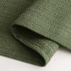 MIULEE Christmas Hunter Green Faux Linen Textured Curtains 84 Inch Length 2 Panels Set for Living Room Bedroom Farmhouse Burlap Weave Semi Sheer Grommet Top Light Filtering Window Drapes, W37xL84(Olive Green)