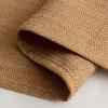 MIULEE Christmas Hunter Green Faux Linen Textured Curtains 84 Inch Length 2 Panels Set for Living Room Bedroom Farmhouse Burlap Weave Semi Sheer Grommet Top Light Filtering Window Drapes, W37xL84(Brown)