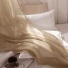 MIULEE Christmas Luxury Window Scarf Sheer Voile Elegant Topper Long Window Valance Solid Window Treatment Swags Drapes for Window Ceremony Wedding Canopy Bed 54″ x 216″ Maroon Red 1 Piece(Brown)