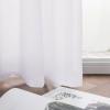 MIULEE Christmas Luxury Window Scarf Sheer Voile Elegant Topper Long Window Valance Solid Window Treatment Swags Drapes for Window Ceremony Wedding Canopy Bed 54″ x 216″ Maroon Red 1 Piece(White)