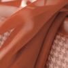 MIULEE Christmas Luxury Window Scarf Sheer Voile Elegant Topper Long Window Valance Solid Window Treatment Swags Drapes for Window Ceremony Wedding Canopy Bed 54″ x 216″ Maroon Red 1 Piece(Burnt Orange)
