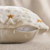 MIULEE Christmas Pillow Covers 18×18 Inch Set of 2, Beige Christmas Tree Plush Faux Fur Pillowcases Soft Decorative Throw Pillow Cases for Couch Sofa Living Room Winter Xmas Holiday Home Decor(Cream White)