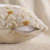 MIULEE Christmas Pillow Covers 18×18 Inch Set of 2, Beige Christmas Tree Plush Faux Fur Pillowcases Soft Decorative Throw Pillow Cases for Couch Sofa Living Room Winter Xmas Holiday Home Decor(Beige)