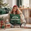 MIULEE Christmas Pillow Covers Set of 4 Plaid Throw Pillow Covers Red Tree Reindeer Wreath Winter Holiday Cushion Case Farmhouse Modern for Sofa Couch Home Decor,18×18 Inch(Dark Green)