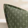 MIULEE Decorative Burlap Linen Throw Pillows Covers 18×18 Inch Christmas Olive Green Spring Vintage Couch Pillow Covers Modern Farmhouse Pillowcase Woven Textured Cushion Cases for Sofa Bed Livingroom(Olive Green)