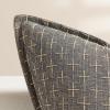 MIULEE Decorative Burlap Linen Throw Pillows Covers 18×18 Inch Christmas Olive Green Spring Vintage Couch Pillow Covers Modern Farmhouse Pillowcase Woven Textured Cushion Cases for Sofa Bed Livingroom(Dark Grey)