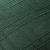 MIULEE Decorative Linen Check Throw Pillow Covers Neutral Farmhouse Vintage Christmas Pillow Covers 20×20 Set of 2 Boho Modern Home Decor for Sofa Couch Bedroom Cushion Dark Olive Green(Dark Green)