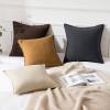 MIULEE Decorative Linen Pillow Covers 20×20 Inch Natural Beige Boho Farmhouse Neutral Christmas Couch Throw Pillows for Bed Pack of 2 Accent Modern Pillowcase Sofa Livingroom Home Decor(Hazel)