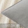 MIULEE Decorative Linen Pillow Covers 20×20 Inch Natural Beige Boho Farmhouse Neutral Christmas Couch Throw Pillows for Bed Pack of 2 Accent Modern Pillowcase Sofa Livingroom Home Decor(Light Gray)