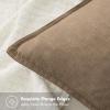 MIULEE Decorative Linen Pillow Covers 20×20 Inch Natural Beige Boho Farmhouse Neutral Christmas Couch Throw Pillows for Bed Pack of 2 Accent Modern Pillowcase Sofa Livingroom Home Decor(Khaki)