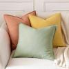 MIULEE Decorative Linen Pillow Covers 20×20 Inch Natural Beige Boho Farmhouse Neutral Christmas Couch Throw Pillows for Bed Pack of 2 Accent Modern Pillowcase Sofa Livingroom Home Decor(Yellow)