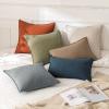MIULEE Decorative Linen Pillow Covers 20×20 Inch Natural Beige Boho Farmhouse Neutral Christmas Couch Throw Pillows for Bed Pack of 2 Accent Modern Pillowcase Sofa Livingroom Home Decor(Natural Beige)