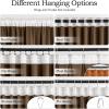 MIULEE Hot Pink Velvet Curtains 84 inches 2 Panels – Luxury Room Darkening Window Drapes for Bedroom Living Room Thermal Insulated Super Soft Blackout, Back Tab Rod Pocket Pinch Pleated, W52 x L84(Gold Brown)