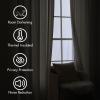 MIULEE Hot Pink Velvet Curtains 84 inches 2 Panels – Luxury Room Darkening Window Drapes for Bedroom Living Room Thermal Insulated Super Soft Blackout, Back Tab Rod Pocket Pinch Pleated, W52 x L84(Ivory White)
