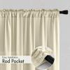 MIULEE Hunter Green Privacy Sheer Curtains That Let Light in 84 Inches Long Non-See-Through Semi Sheer Curtain Light Filtering Window Curtains Christmas Drapes for Living Room Bedroom 2 Panels Set(Cream Beige)
